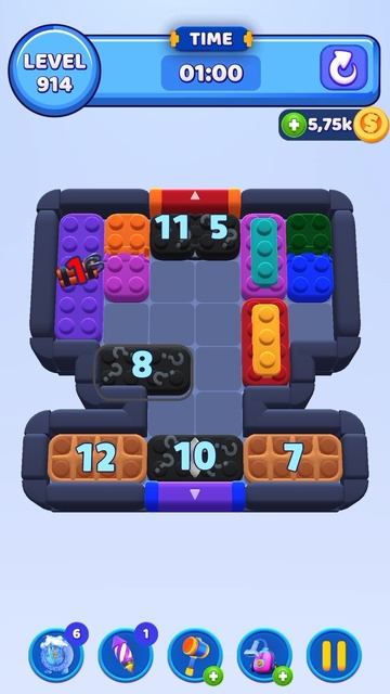 Color Block Jam 914 Уровень смотреть онлайн