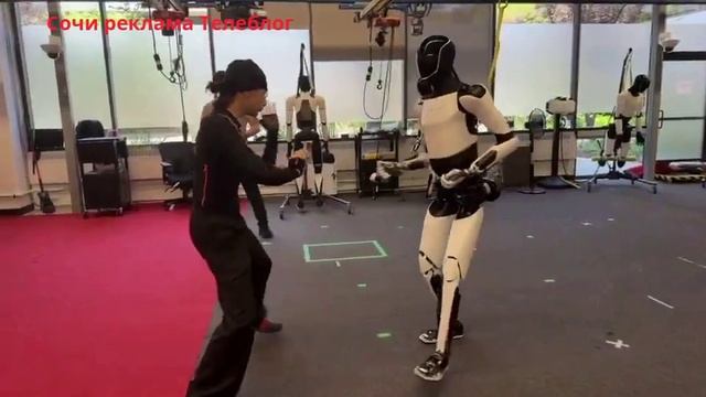 Маск показал, как его робот Optimus учится кунг-фу с мастером смотреть онлайн