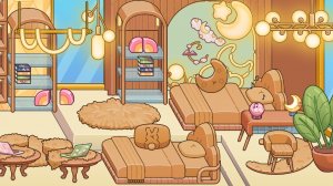 аватар ворлд обустройство спальни детям в осеннем стиле в особняке