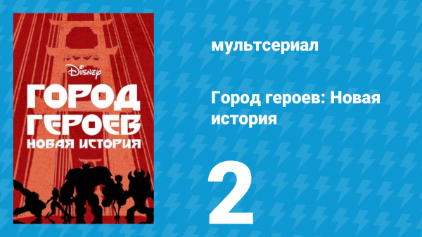 Город героев: Новая история 1 сезон 2 серия (мультсериал, 2017)