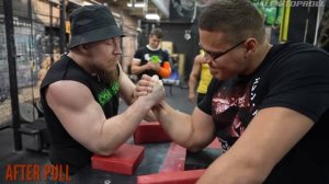 Schoolboy vs Akimbo 2023. Armwrestling