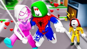 Испытание «Бедный Человек-Паук против Богатого Человека-Паука: влюбись в меня» | Анимация Роблокс