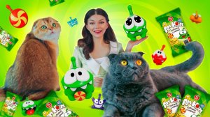 Секретный АМ НЯМ из Пятерочки | КОШЕЧКА БАТТЕРС и КОТ ПЕРСИК Собрали Всю Коллекцию Редких Ам Нямов