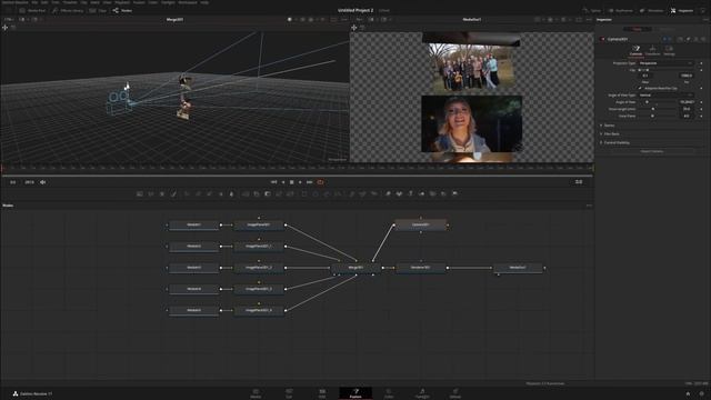 Как создавать параллаксные титры с фотографиями и видео в DaVinci Resolve Fusion смотреть онлайн