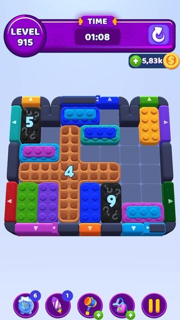 Color Block Jam 915 Уровень смотреть онлайн