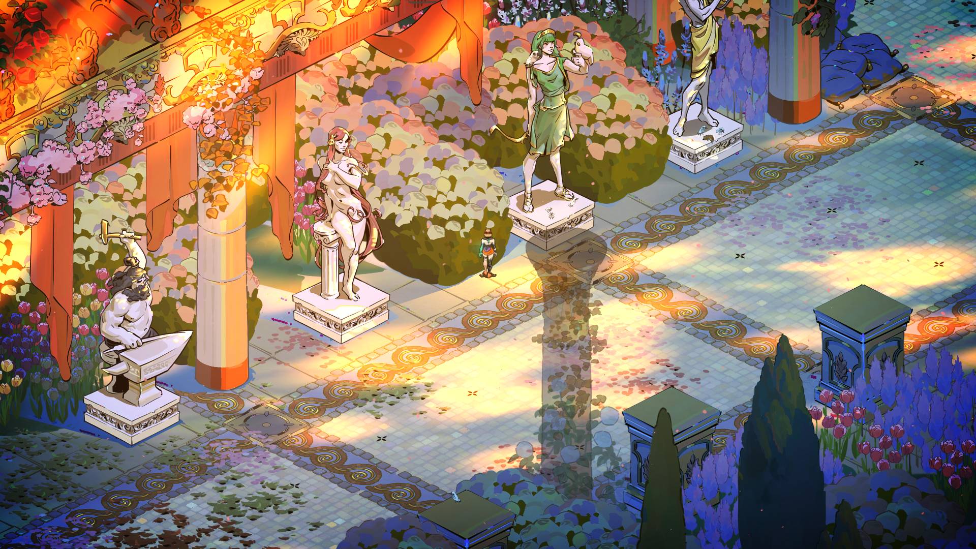 Hades 2 Наконец-то Олимп, красотаа