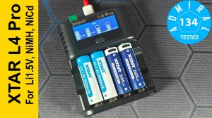 XTAR L4 Pro обзор зарядного устройства для Li1.5V, NiMH, NiCd