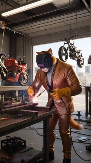 Мотоцикл из песка. #мультик #заработок #нейросеть #рекомендация #лайки #заработоконлайн #рек #врек