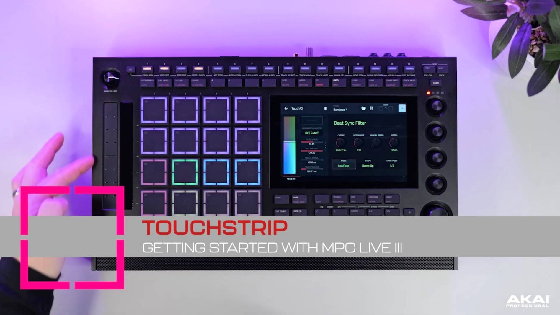 AKAI MPC Live III: Getting Started | Touchstrip