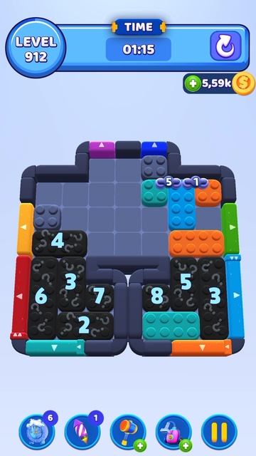 Color Block Jam 912 Уровень смотреть онлайн