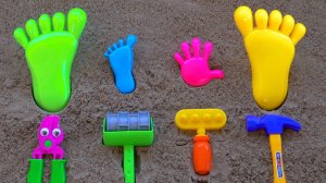 Учим Названия Цветов | Ручки и Ножки  | Детские Инструменты | Песенки для малышей | Цветные игрушки