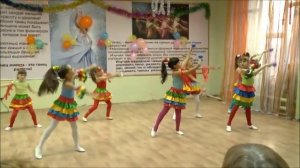 ТАНЕЦ С МАРАКАСАМИ. Дети от 3 до 7 лет.