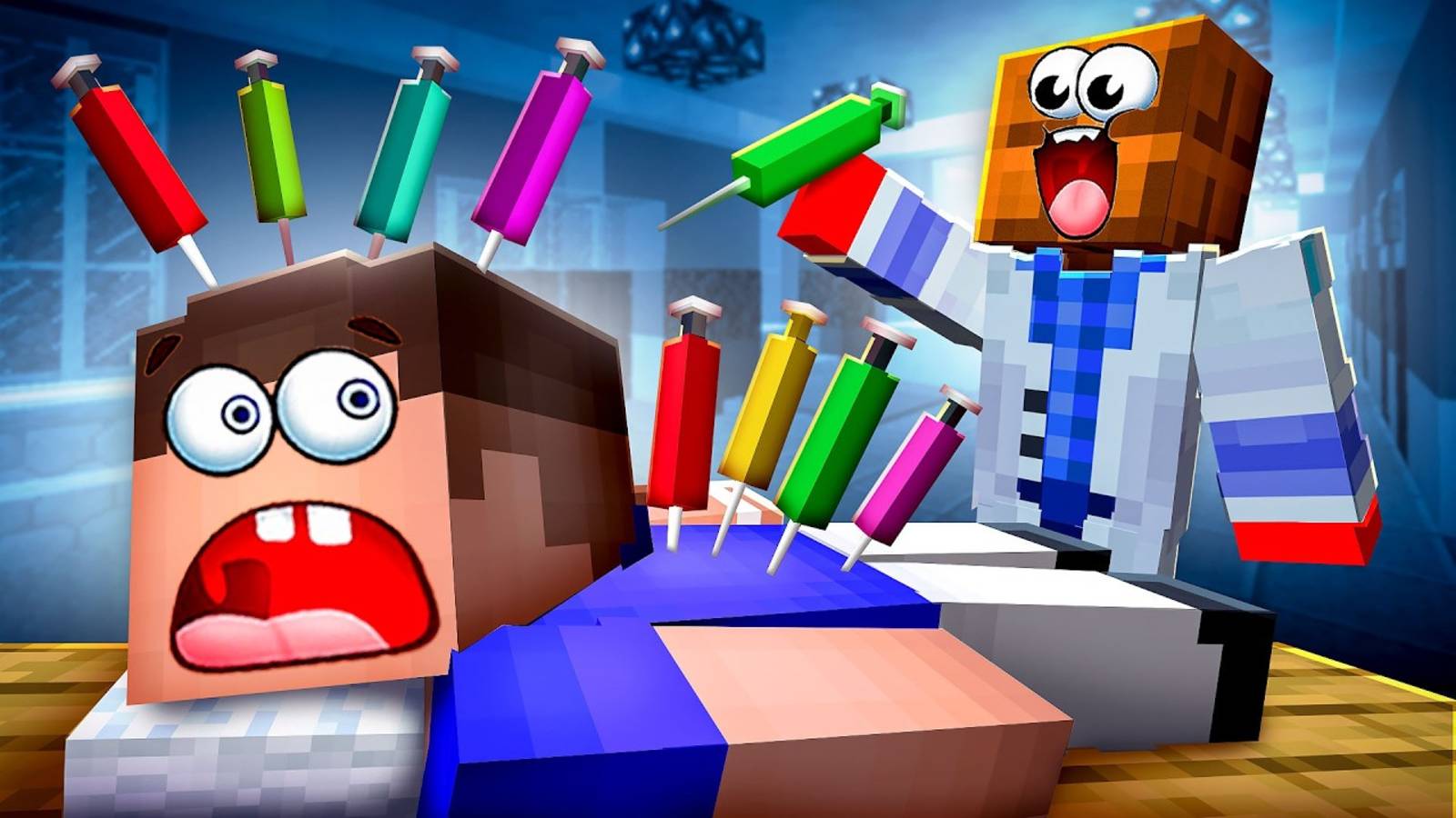 🩺 Я ПРОВЁЛ 24 ЧАСА В БОЛЬНИЦЕ МАЙНКРАФТ И ВСЁ ПОШЛО НЕ ПО ПЛАНУ! 😳 смотреть онлайн