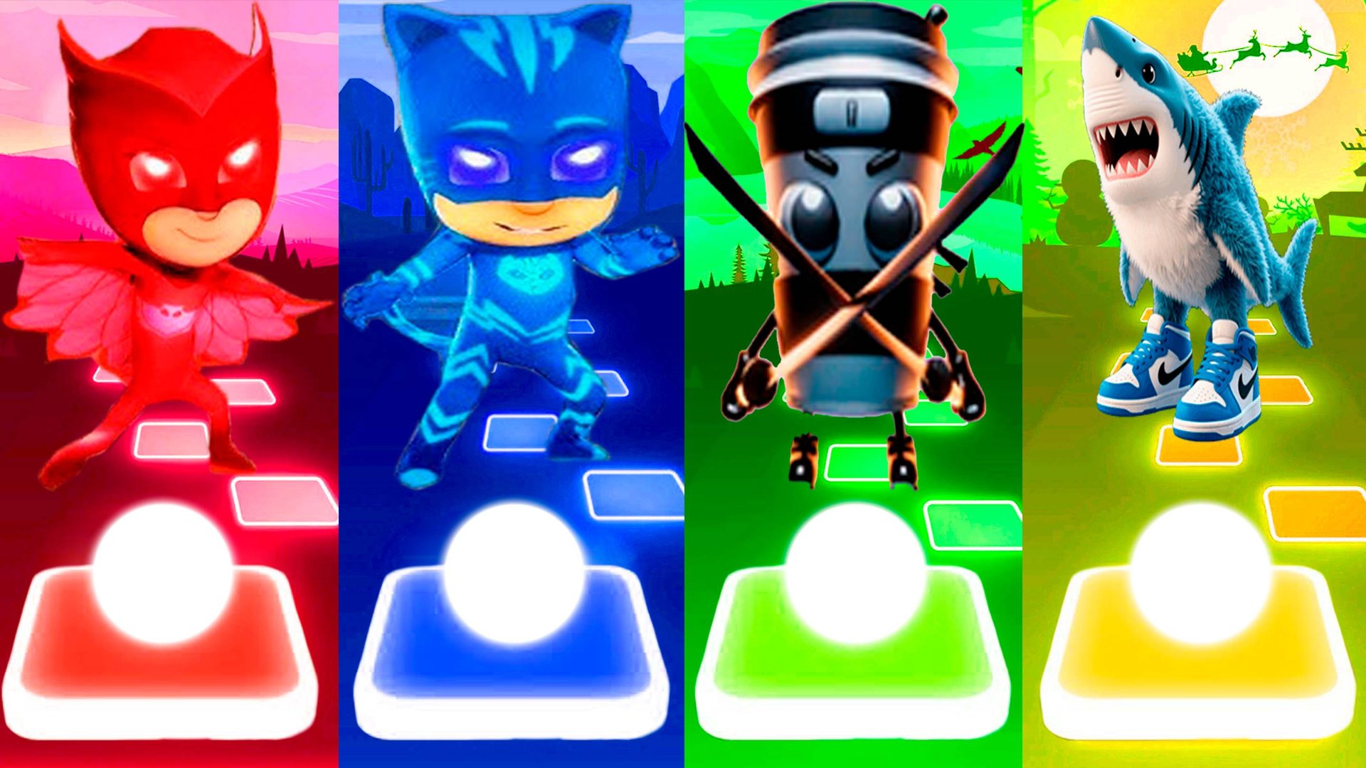 ГЕРОИ В МАСКАХ 🆚 ГЕРОИ В МАСКАХ 2 🆚 КАПУЧИНО АССАСИНО 🆚 ТРАЛАЛЕРО ТРАЛАЛА | Tiles №237 смотреть онлайн