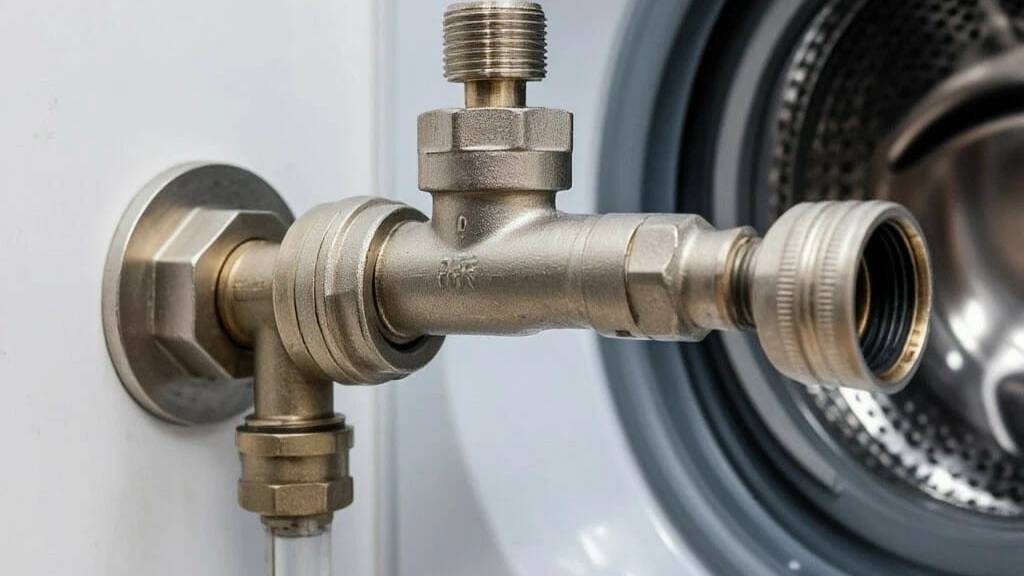 Замена крана для стиральной машины.. смотреть онлайн