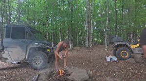 на багги в горы за черникой. рыбалка.