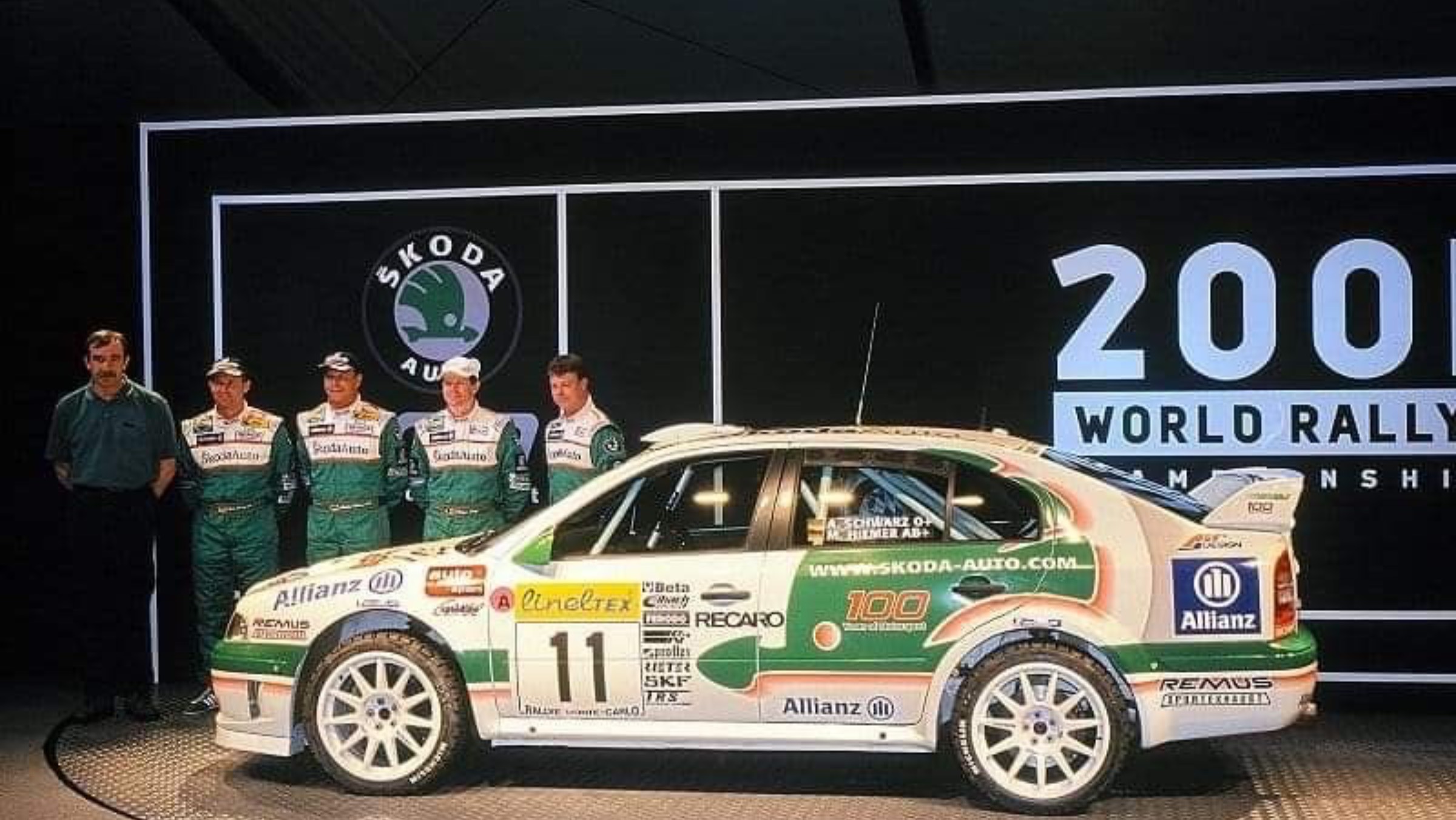 Skoda Octavia Rally Monte Carlo 2001