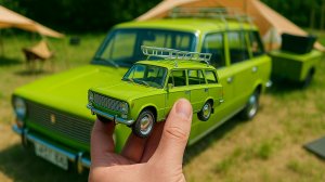 Грильмобиль ВАЗ 2102 и его модели 1/18 и 1/43! Про машинки