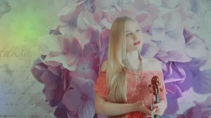 Французская песня "Je t'aime" на  классической  скрипке и живым голосом.  Певица Алина Герц.