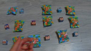 Рокубсы Пятерочка новая акция, собрали всю коллекцию рокубсов 2025, распаковка кубиков из Пятерочки