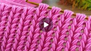 Узор крючком в тунисской технике вязания 🙂 #тунисскоевязание #всевжизнисвязано #вязаниекрючком