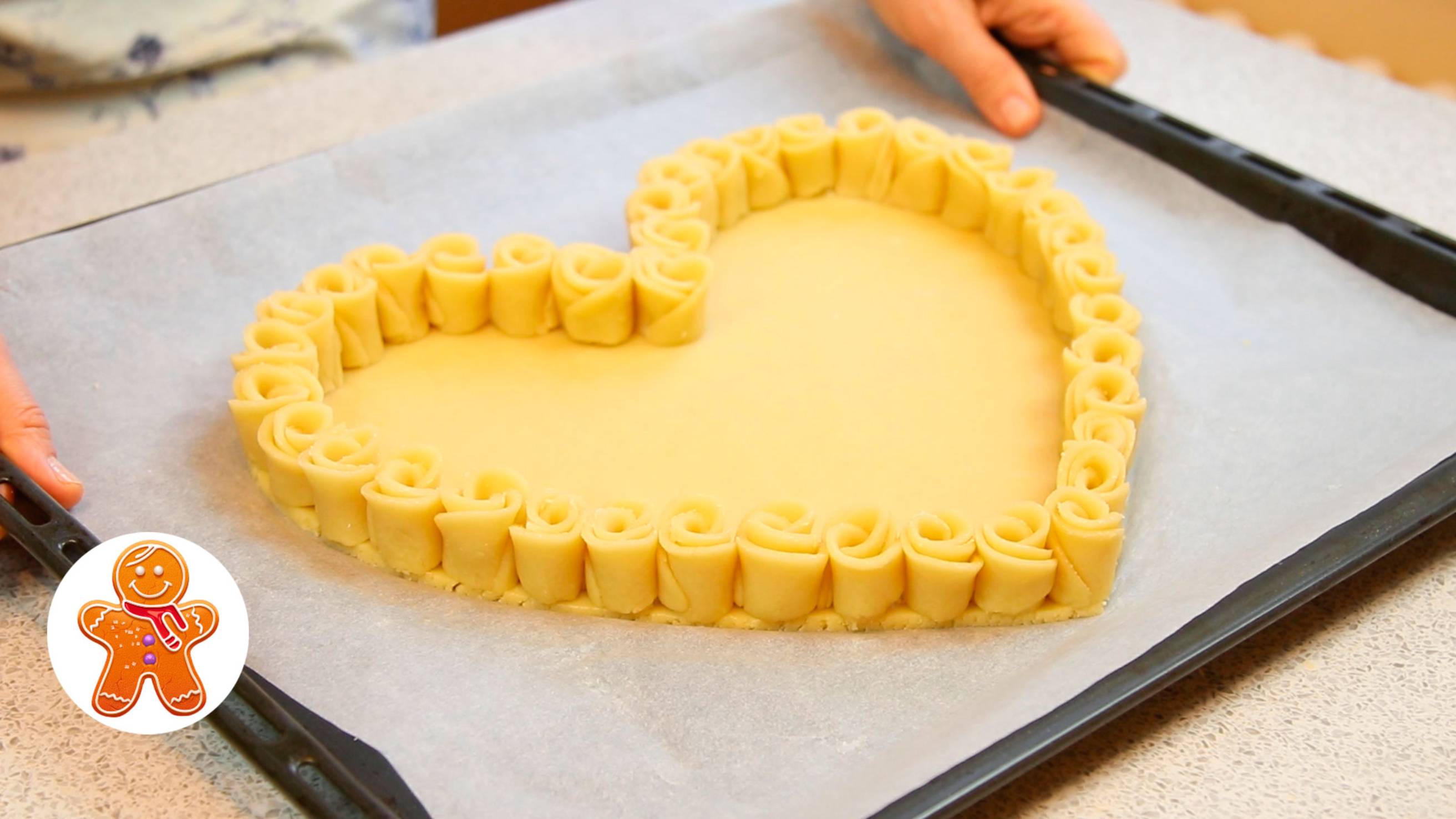 Пирог в виде сердца без специальных форм ✧ Пирог Валентинка смотреть онлайн