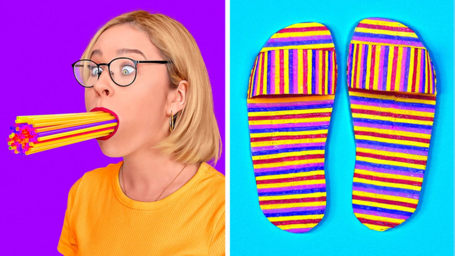 Крутые идеи самоделок ✂️ Крафты и переделки от 123 GO! 🎨✨ смотреть онлайн