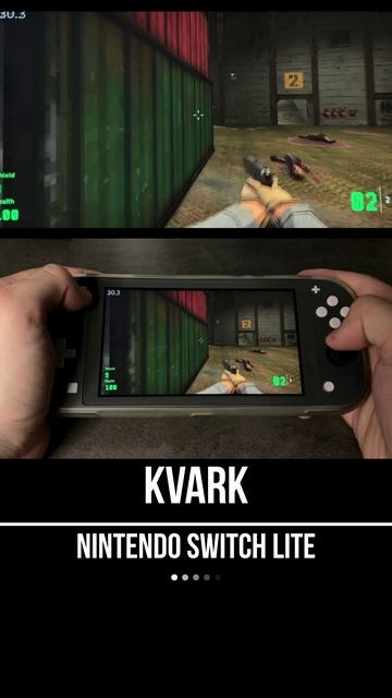 Kvark Nintendo Switch Lite Gameplay смотреть онлайн