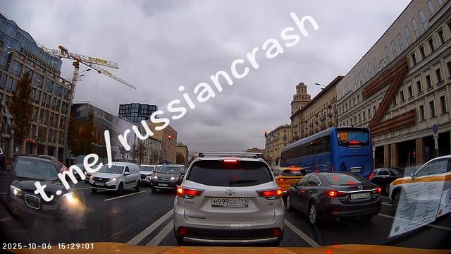 ДТП в Москве на Садовом кольце 