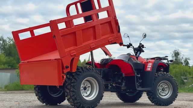 Новинка!!!! Zongshen Farmer King-Kong, первый грузовой квадроцикл на вариаторе!!! Удобство и мощь 💪