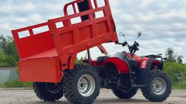 Новинка!!!! Zongshen Farmer King-Kong, первый грузовой квадроцикл на вариаторе!!! Удобство и мощь 💪