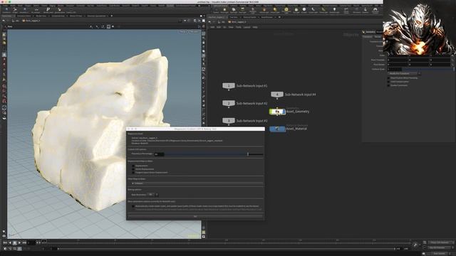 01_Houdini Custom LOD Baking Tool [Quixel Megascans]1