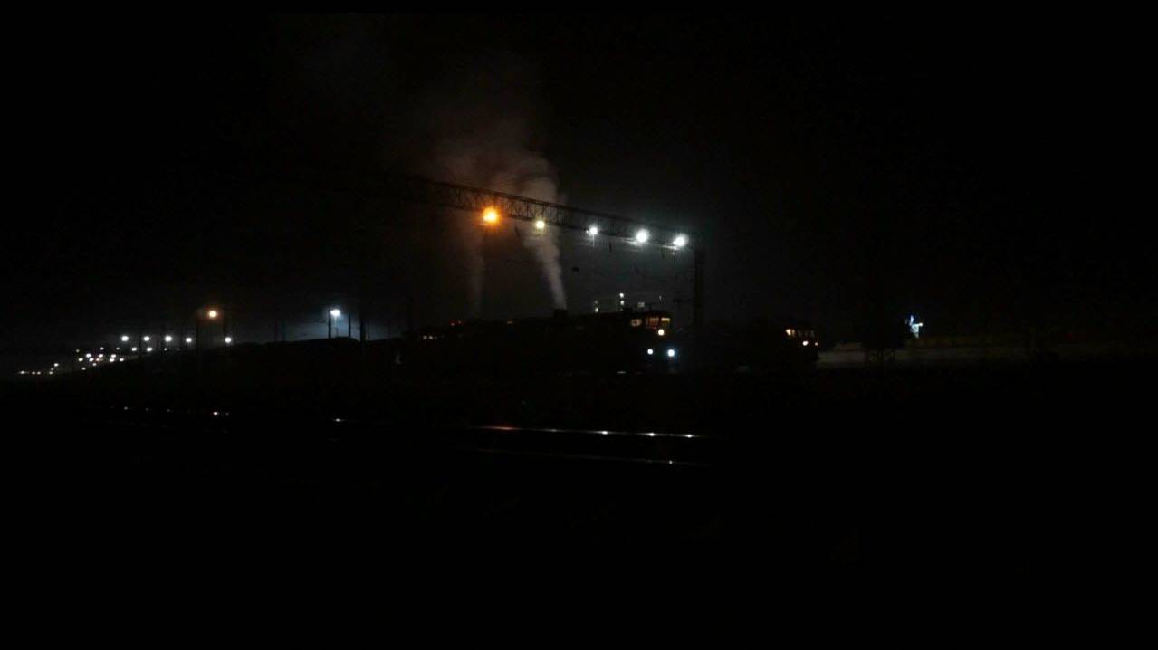 Тепловоз 2ТЭ10М-3389. Отправление. Звук 10Д100. смотреть онлайн