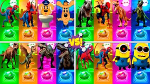 Динозавры МЕГАМИКС 173-176 уровни - Мультики про Динозавров | МУЛЬТФИЛЬМЫ ДИНОЗАВРЫ в Tiles Hop