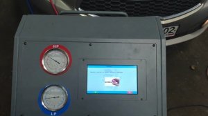 Замена компрессора, радиатора и промывка  кондиционера Киа Сид