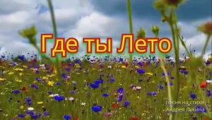 АВТОР АНДРЕЙ ЛУКИН - ГОРЯЧАЯ ПРЕМЬЕРА 2025! - ГДЕ ТЫ, ЛЕТО ? -  РЕАЛЬНО КРАСИВАЯ ПЕСНЯ ! 🍁🌺🍁