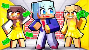 Попал в Школу для Богатых Девушек в Майнкрафт!