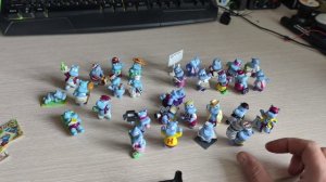 Киндер Бегемотики моя коллекция из 90-х