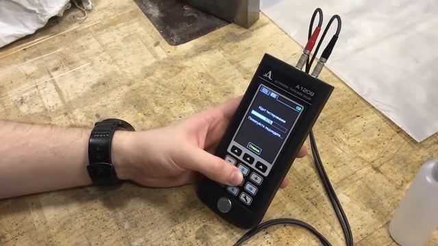 Ультразвуковой толщиномер А1209 ｜ Обзор смотреть онлайн