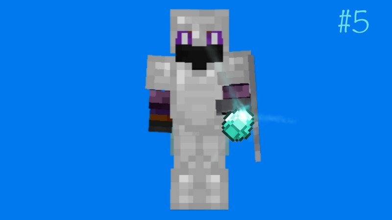 -Первые алмазы!!!- Minecraft #5