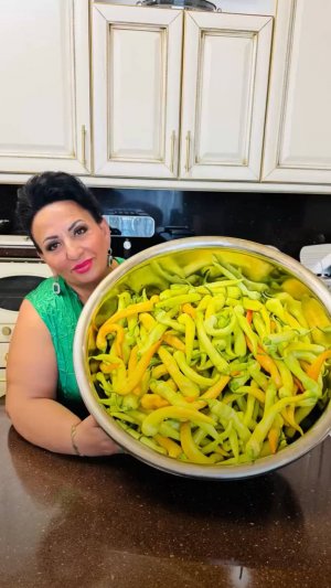 РЕЦЕПТ МАРИНОВАННОГО ПЕРЧИКА ОТ АРУСИ КАВКАЗ!