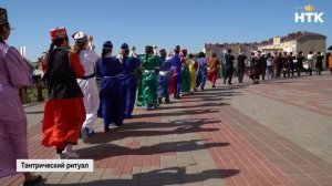 В Элисте калмыцкие священнослужители провели тантрический ритуал - «Янгдруб»
