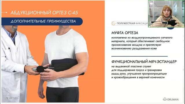 Ортезы ORLIMAN для локтевого и плечевого суставов (24.12.2024)