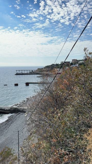 Нудисты на пляже! Вид на гору Кошка в Симеизе. Осень Крым 2025 #крым #симеиз #симеиз 2025 смотреть онлайн