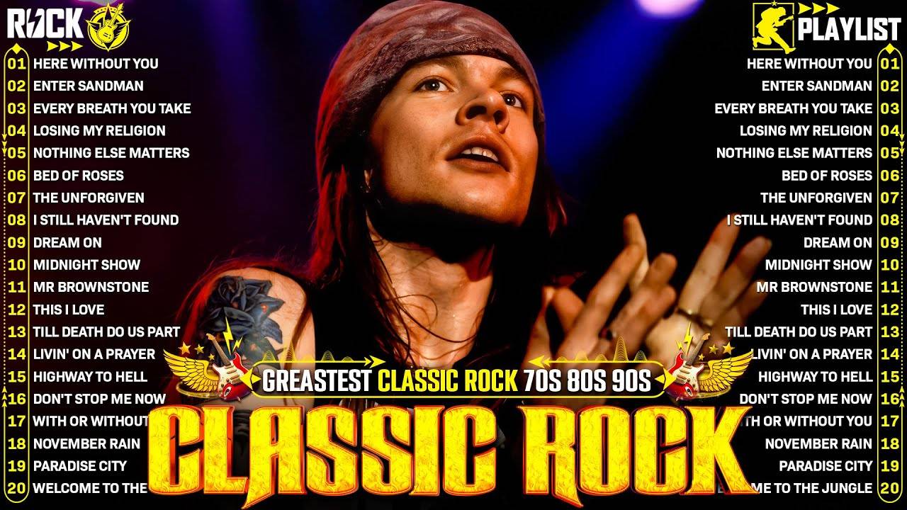Лучшие Классические Рок-Песни Всех Времен смотреть онлайн