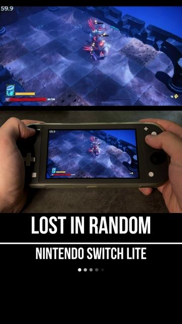 Lost in Random: The Eternal Die Nintendo Switch Lite Gameplay смотреть онлайн