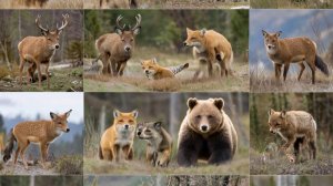 Очередные кадры с фотоловушки поражают своим разнообразием и живостью!