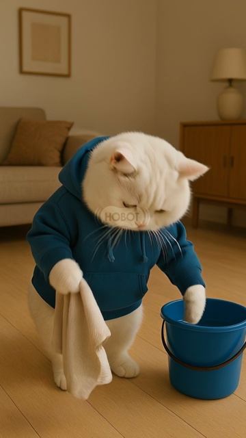 Его котейшество вибирает Hobot.