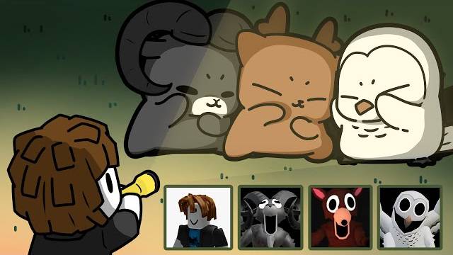 99 НОЧЕЙ В ЛЕСУ МИЛАЯ АНИМАЦИЯ! КЛАССНЫЙ МУЛЬТ ПО ИГРЕ ROBLOX смотреть онлайн