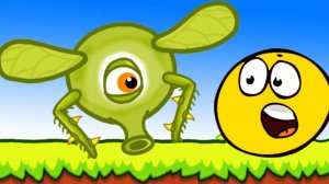 КРАСНЫЙ ШАРИК младший выбирается из плена #17 ИГРА Red Ball 5 на канале Мистер Игрушкин